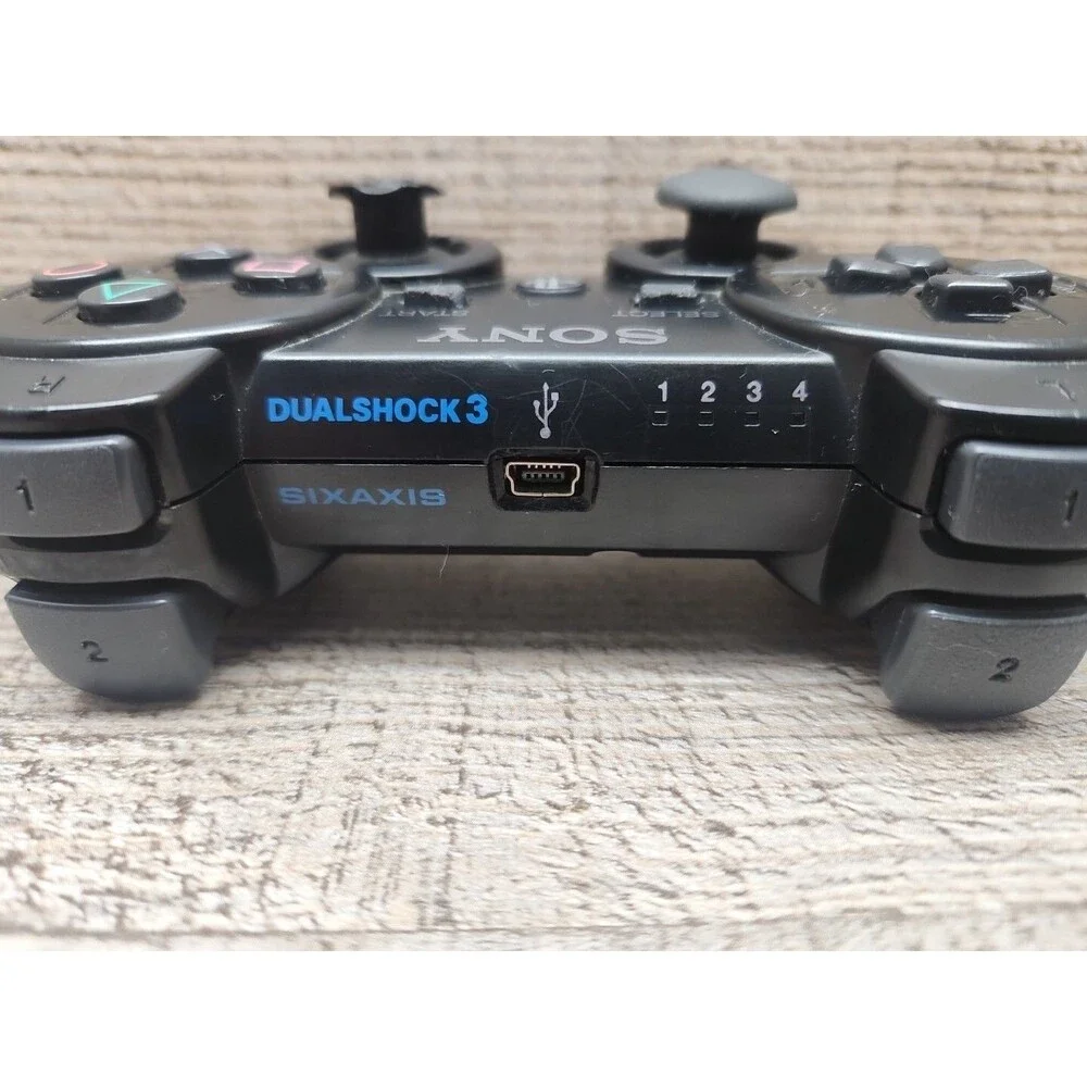 Sony Playstation 3 Dualshock 3 Sixaxis controller CECHZC2U For Parts Or Repair